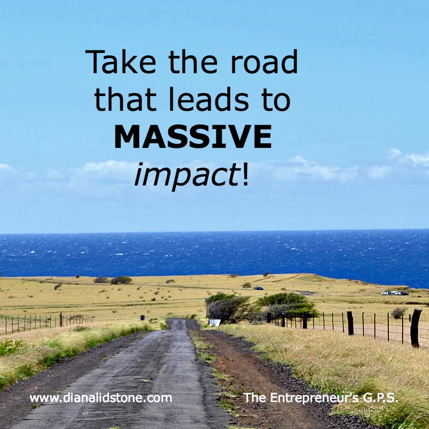  The more profitable your business, the more impact you can have! 