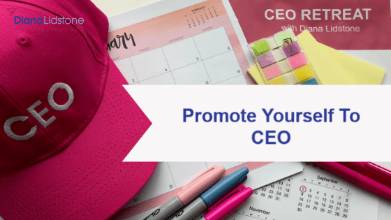 Promote Yourself to CEO