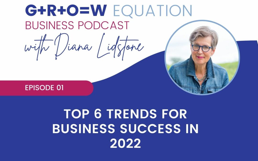 Ep. 01 – Top 6 Trends for Business Success in 2022