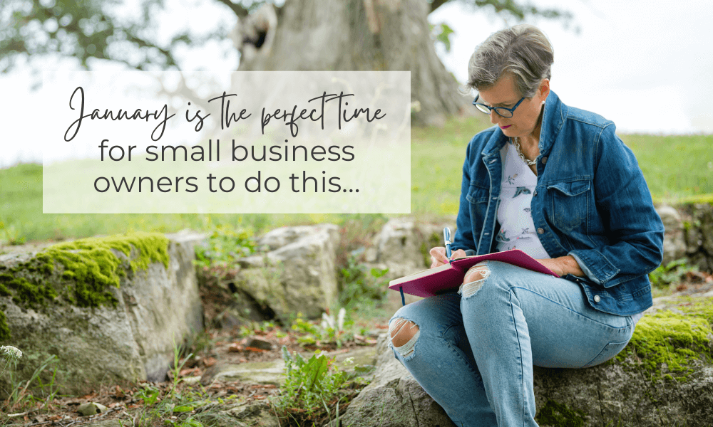 January is the perfect time for small business owners to do this…