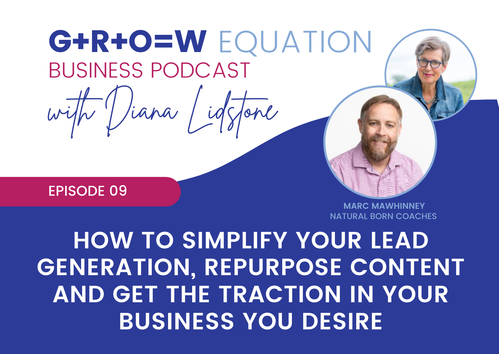 How to Simplify Your Lead Generation, Repurpose Content and Get the Traction in Your Business You Desire with Marc Mawhinney