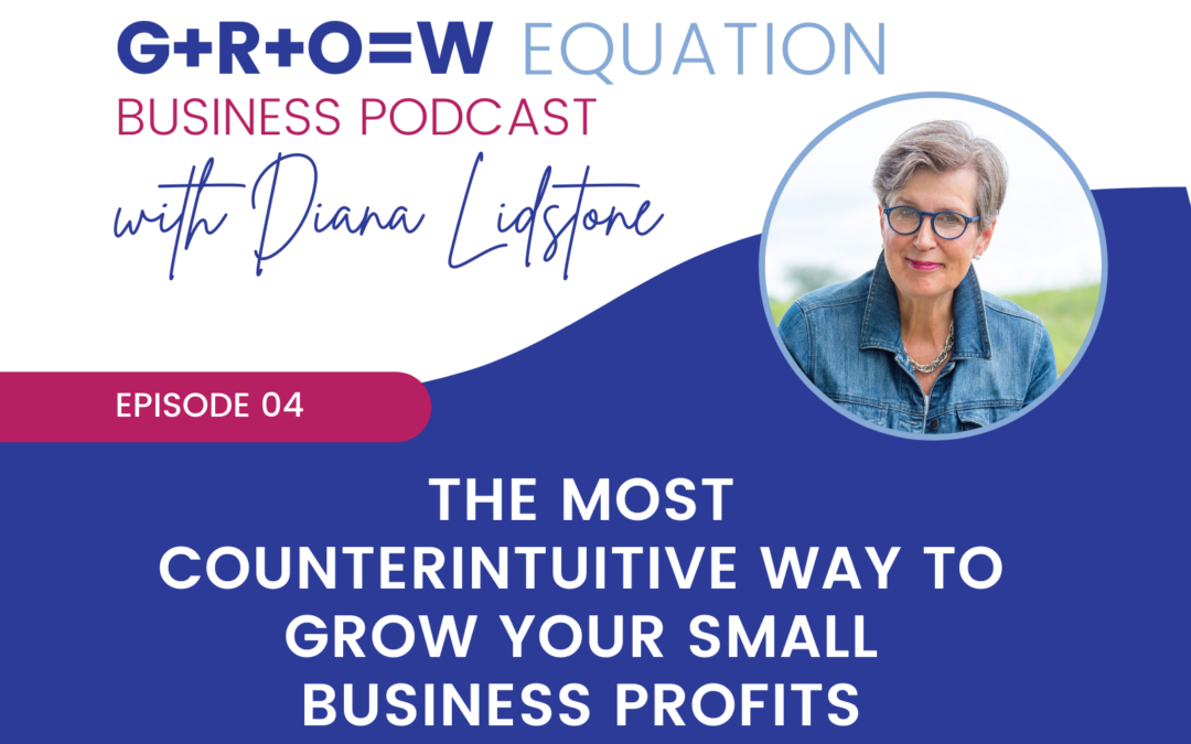 Ep. 04 – The Most Counterintuitive Way to Grow Your Small Business Profits