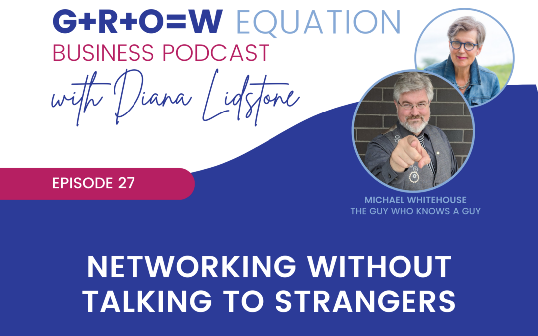 Ep. 27 – Networking Without Talking to Strangers with Guest Michael Whitehouse
