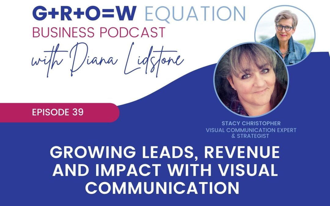 Ep. 39 – GROWing Leads, Revenue and Impact with Visual Communication with Guest Stacy Christopher