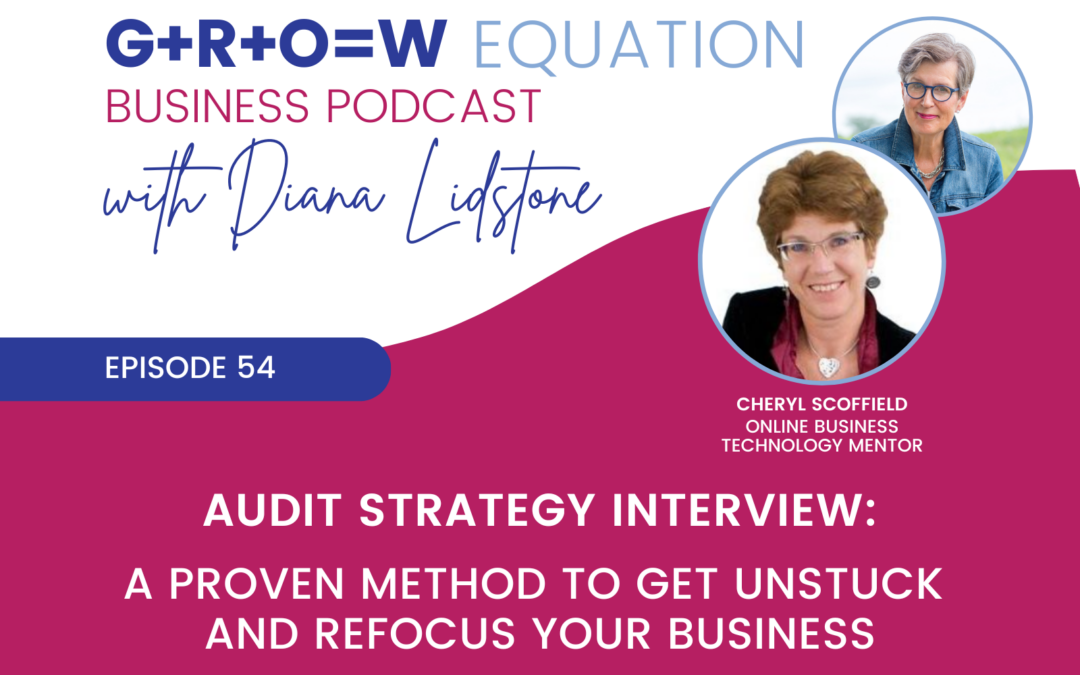 Ep. 54 – (Audit Strategy Interview) A proven method to get unstuck and refocus your business