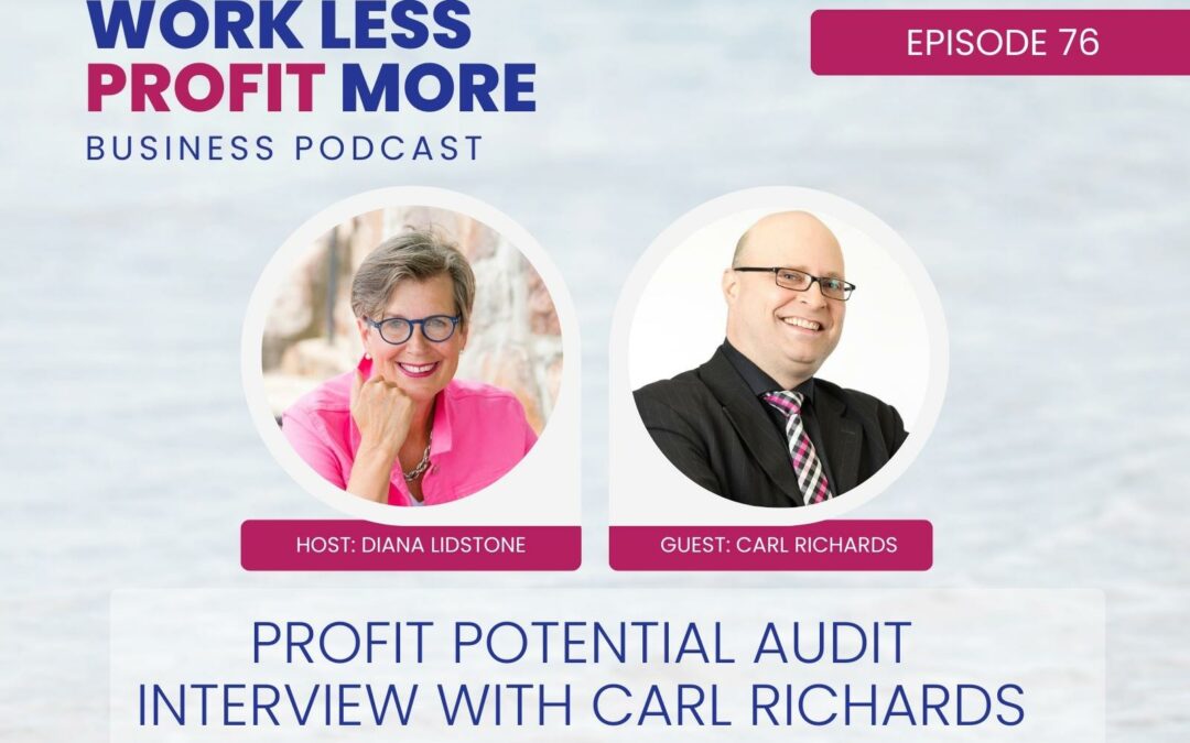 Ep. 76 – Profit Potential Audit: Interview with Carl Richards