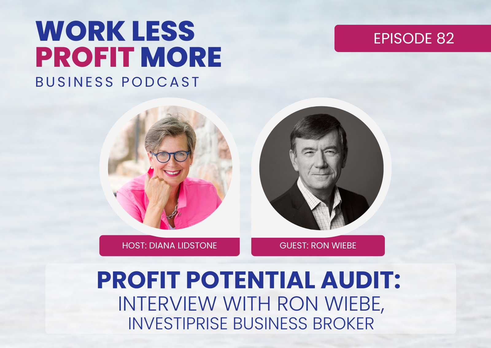 Profit Potential Audit- Interview with ron wiebe, Investiprise Business Broker