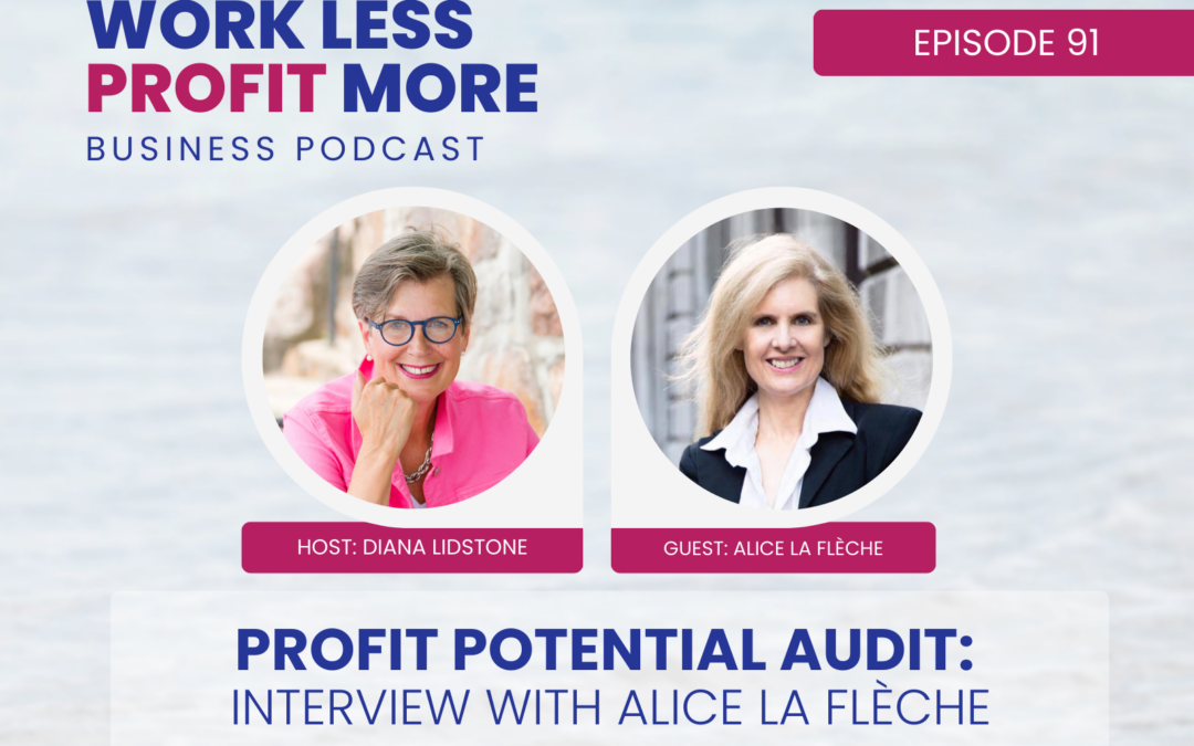 Ep. 91 – Profit Potential Audit: Interview with Alice La Flèche