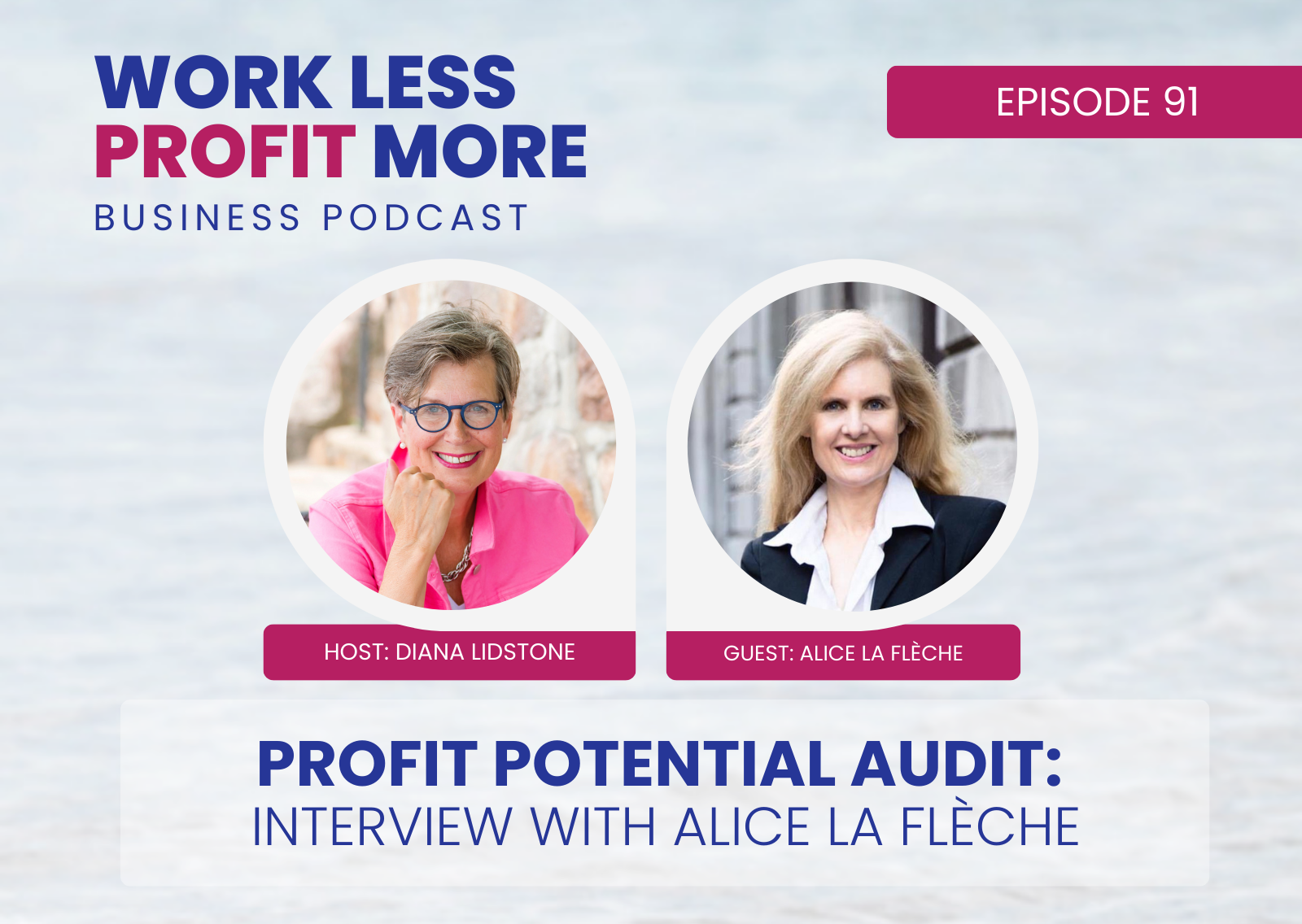 Profit Potential Audit - Interview with Alice La Flèche