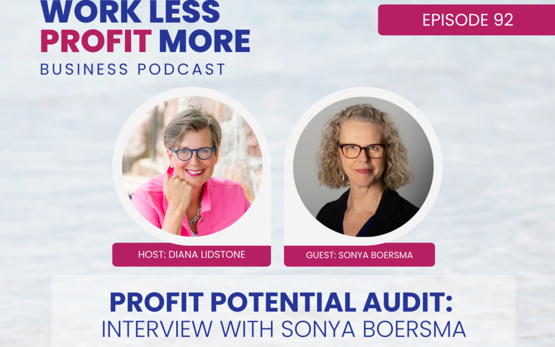 Ep. 92 – Profit Potential Audit: Interview with Sonya Boersma