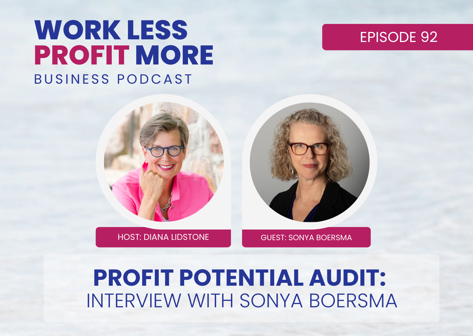 Profit Potential Audit - Interview with Sonya Boersma